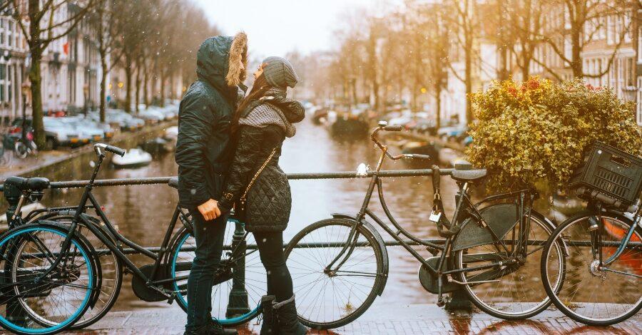 Heiratsantrag in Amsterdam