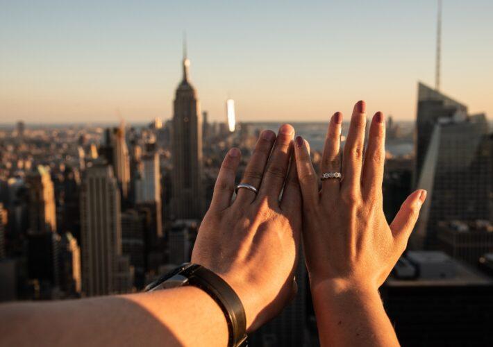 Heiratsantrag in New York